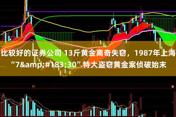 比较好的证券公司 13斤黄金离奇失窃，1987年上海“7&#183;30”特大盗窃黄金案侦破始末